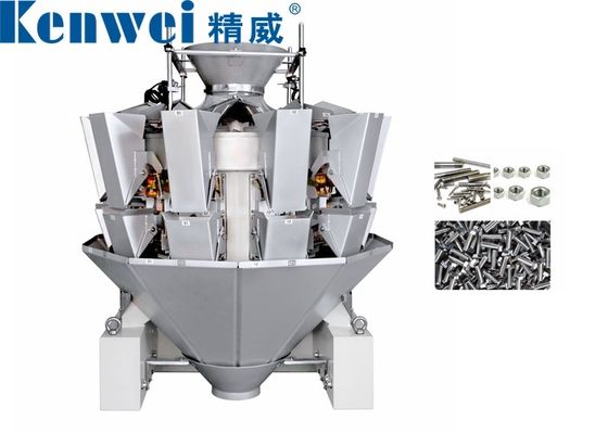 Multihead Weighing 80mm Hardware Machine with 7in Touch Screen