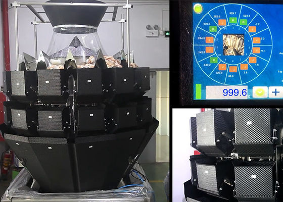 Pesador principal del pollo 1450m m 108g 14 crudos Multihead