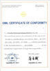 China Guangdong Kenwei Intellectualized Machinery Co., Ltd. certificaciones